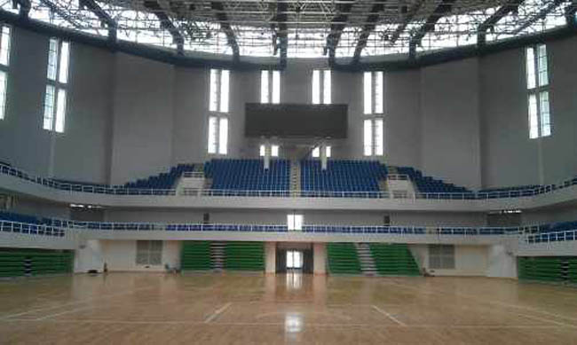 乐清体育场看台网架工程